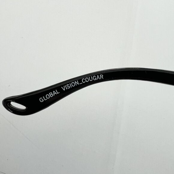 NEW Global Vision COUBKGTR Cougar Gtceh Black Frame Red Lens Safety Glasses - Picture 4 of 6